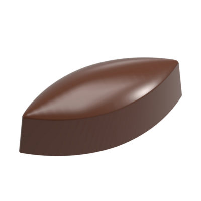 Chocolate World Frame Moulds - CW2482 - Praline Calisson - Martin Diez - 7.6gm - 42.5x17x15mm