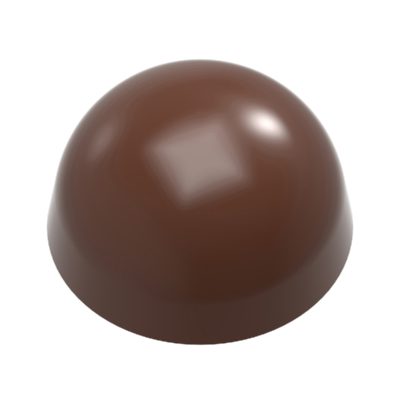 Chocolate World Frame Moulds - CW2483 - Dome 30mm - 10.3gm - 30x30x18mm