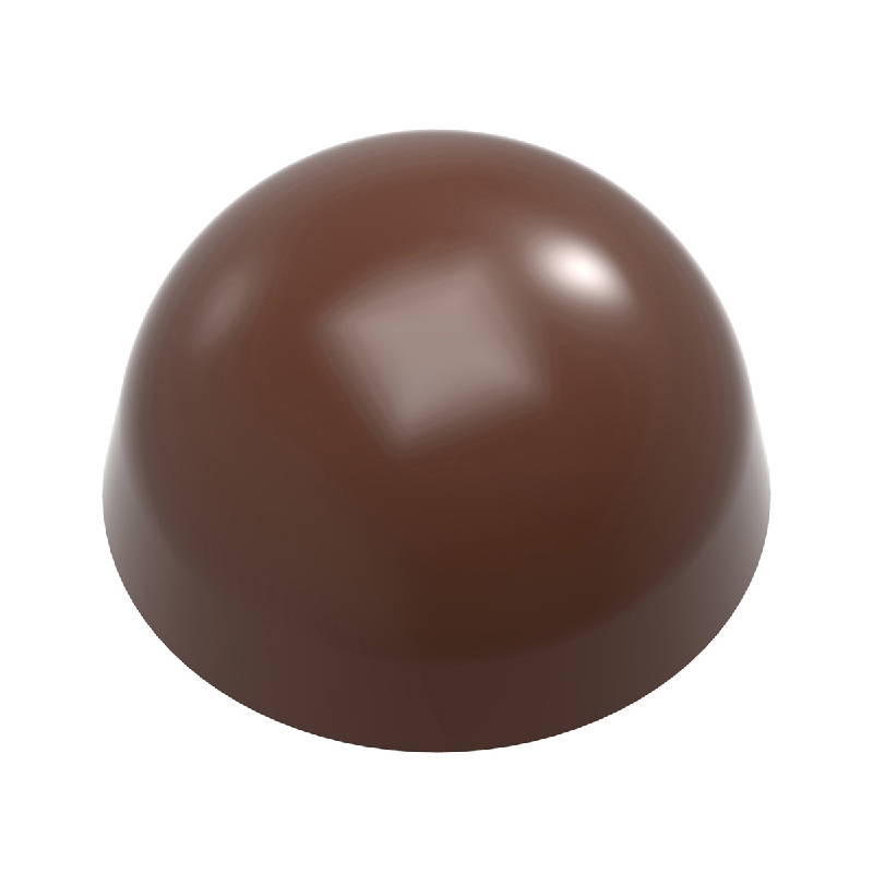 Chocolate World Frame Moulds - CW2483 - Dome 30mm - 10.3gm - 30x30x18mm