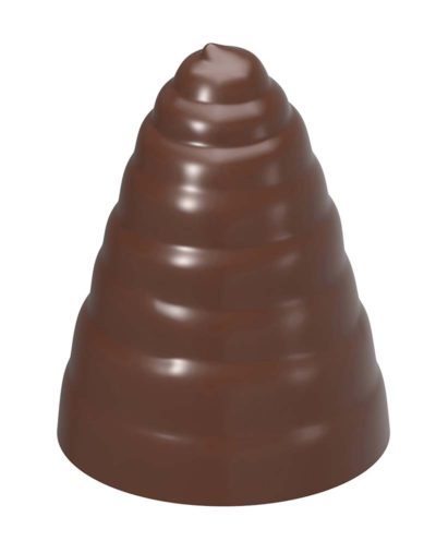 Chocolate World Frame Moulds - CW5051 - Flødeboller - 80gm - 50x50x64mm