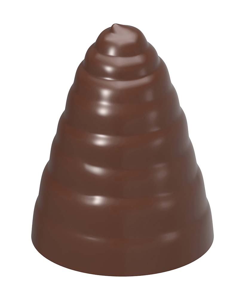 Chocolate World Frame Moulds - CW5051 - Flødeboller - 80gm - 50x50x64mm