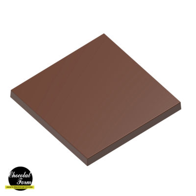 Chocolate World Frame Moulds - CWI_CF0251 - Tablet Square 80 X 80mm - 50gm - 80x80x6.5mm