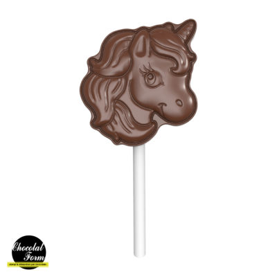 Chocolate World Frame Moulds - CWI_CF0264 - Lollipop Unicorn - 20gm - 52x48x11.5mm