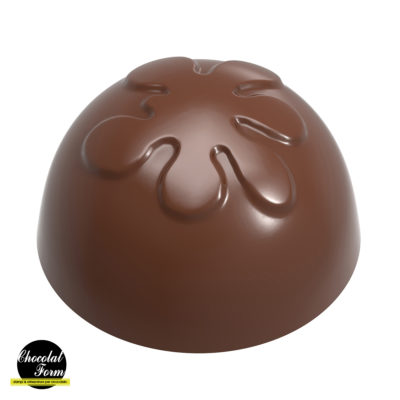 Chocolate World Frame Moulds - CWI_CF0306 - Dome Decoration - Alessandro Racca - 8.5gm - 28x28x16mm
