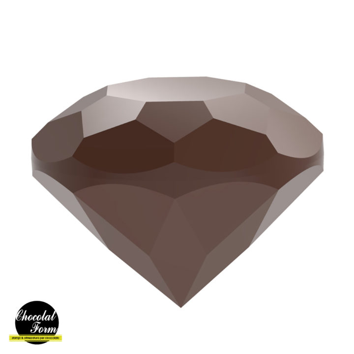 Chocolate World Frame Moulds - CWI_CF0608 - Small Diamond - 4.5gm - 12.5x12.5x19mm