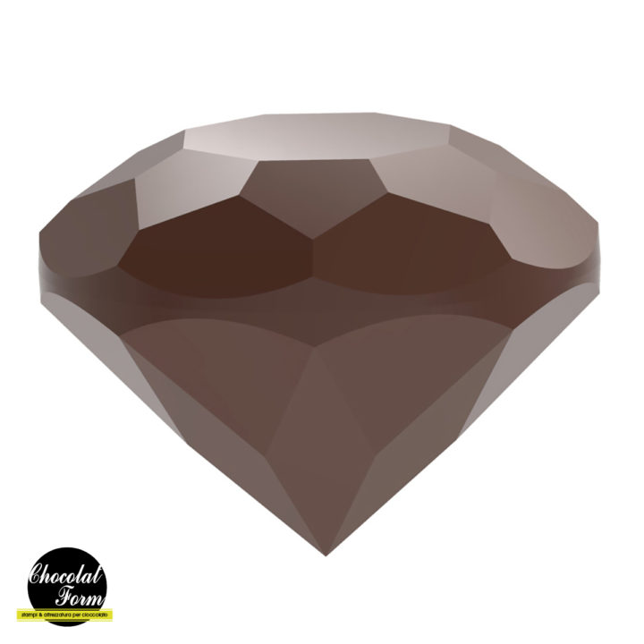 Chocolate World Frame Moulds - CWI_CF0609 - Big Diamond - 13gm - 35x35x24.5mm