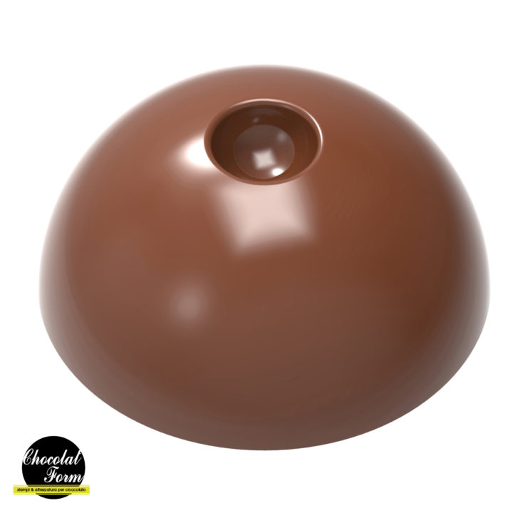 Chocolate World Frame Moulds - CWI_CF0616 - Filling Drop - Yuri Cestari - 10.5gm - 32.5x32.5x15mm