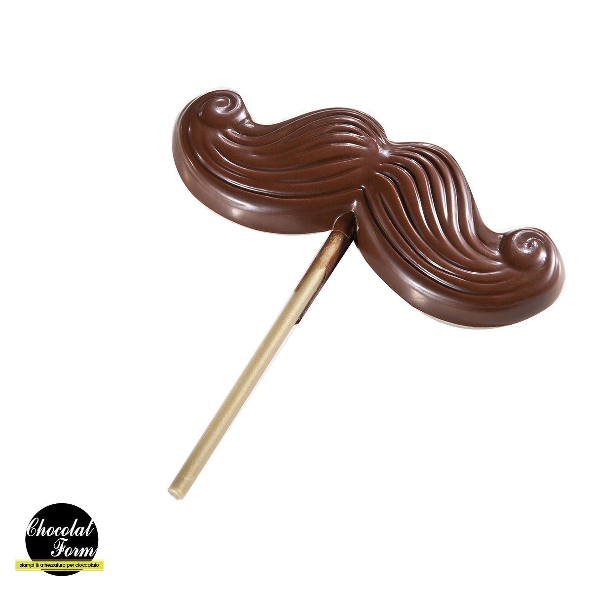 Chocolate World Frame Moulds - CWI_CF1106 - Mustache - 25.5gm - 99x39.5x11mm