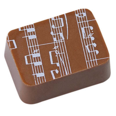 Hans Brunner Frame-Moulds - Rectangular praline - DP-0001 - Dimensions: Length: 29 mm