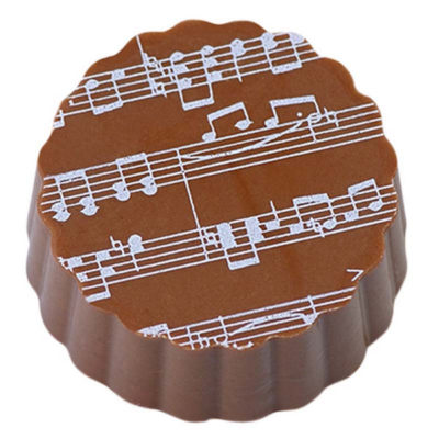 Hans Brunner Frame-Moulds - Round praline - DP-0003 - Dimensions: Length: 33 mm