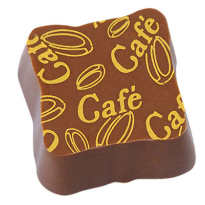 Hans Brunner Frame-Moulds - Square praline - DP-0004-SET - Dimensions: Length: 31.5 mm