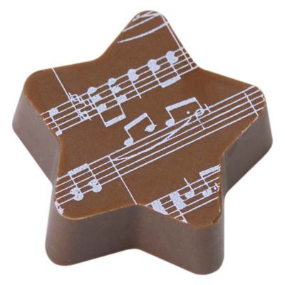Hans Brunner Frame-Moulds - Star praline - DP-0032-SET - Dimensions: Length: 32.5 mm