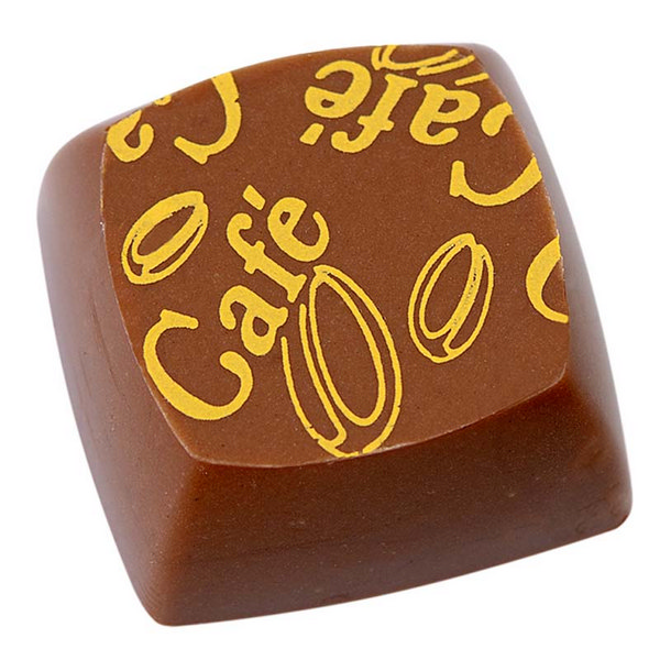 Hans Brunner Frame-Moulds - Square praline - DP-0034 - Dimensions: Length: 26 mm
