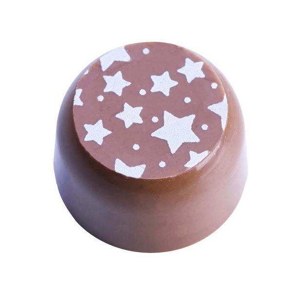 Hans Brunner Frame-Moulds - Round praline - DP-0041-SET - Dimensions: Length: 27 mm