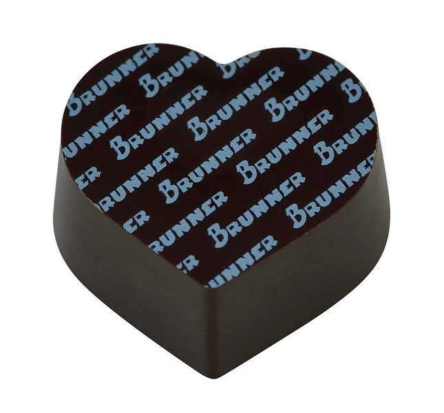 Hans Brunner Frame-Moulds - Heart praline - DP-0046-SET - Dimensions: Length: 30 mm