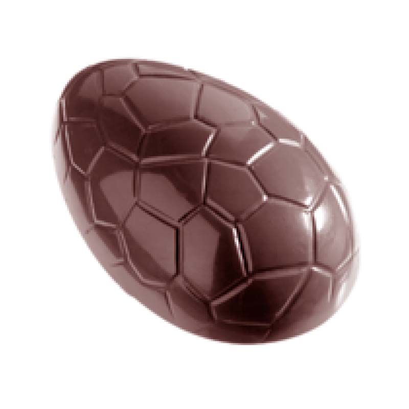 Chocolate World Egg Moulds - E7002/150 - Egg Croco 150mm - 150x100x50mm