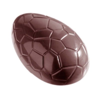 Chocolate World Egg Moulds - E7002/175 - Egg Croco 175mm - 175x115x55mm