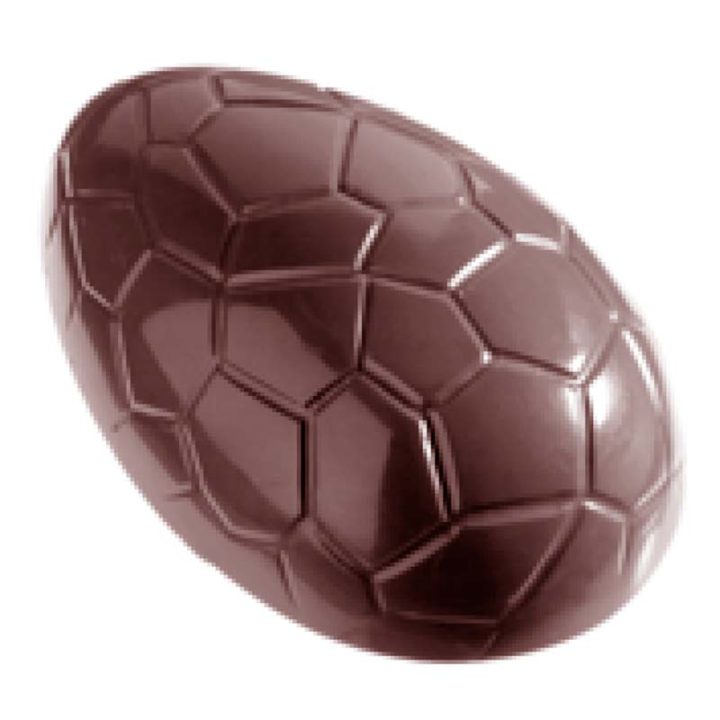 Chocolate World Egg Moulds - E7002/290 - Egg Croco 290mm - 290x195x95mm