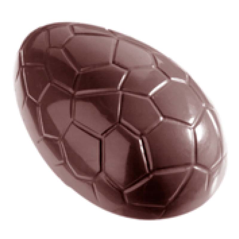 Chocolate World Egg Moulds - E7002/290 - Egg Croco 290mm - 290x195x95mm