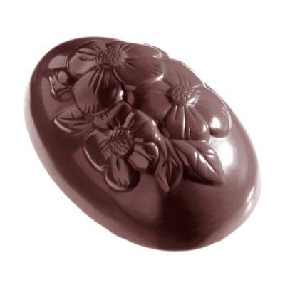 Chocolate World Egg Moulds - E7006/135 - Egg Anemone 135mm - 135x90x45mm