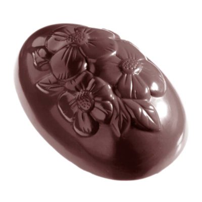 Chocolate World Egg Moulds - E7006/150 - Egg Anemone 150mm - 150x100x50mm