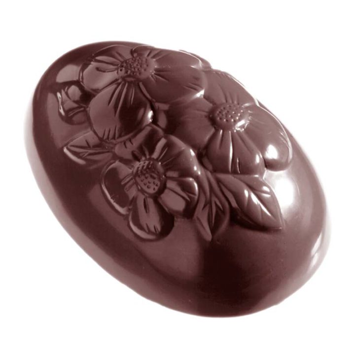 Chocolate World Egg Moulds - E7006/150 - Egg Anemone 150mm - 150x100x50mm