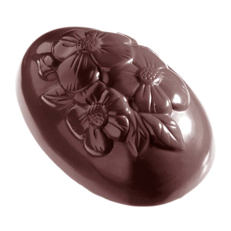 Chocolate World Egg Moulds - E7006/150 - Egg Anemone 150mm - 150x100x50mm