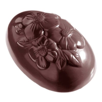 Chocolate World Egg Moulds - E7006/175 - Egg Anemone 175mm - 175x115x55mm