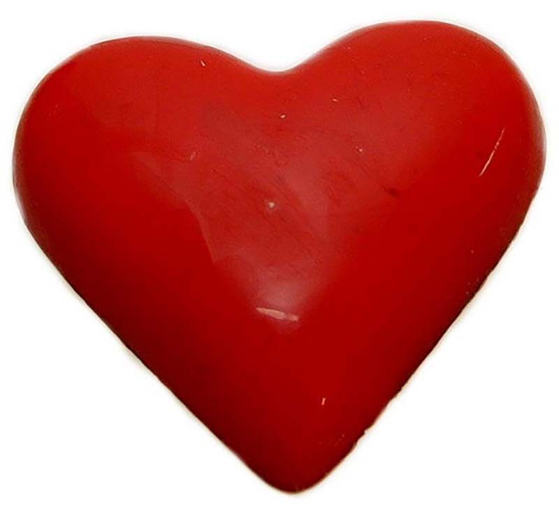 Chocolate World Hollow Figure Moulds - H029 - Heart Smooth 110mm - 120x115x20mm