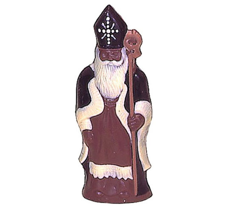 Chocolate World Hollow Figure Moulds - H059 - Saint Nicholas 110mm - 110x40x30mm