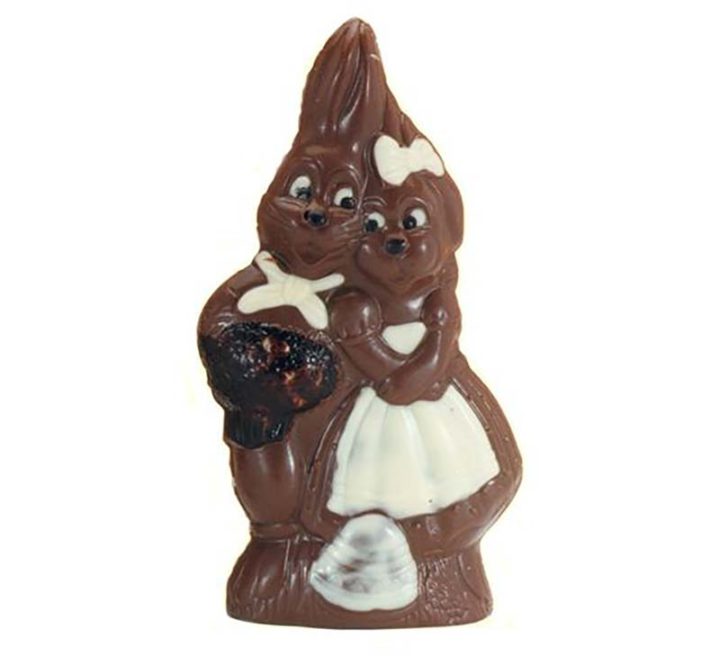 Chocolate World Hollow Figure Moulds - H162 - Harespair 180mm - 180x88x47mm