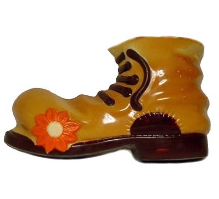 Chocolate World Hollow Figure Moulds - H220 - Old Shoe Open 165mm - 165x95x75mm