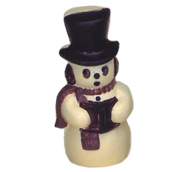 Chocolate World Hollow Figure Moulds - H240 - Snowman 260mm - 253x129x113.5mm