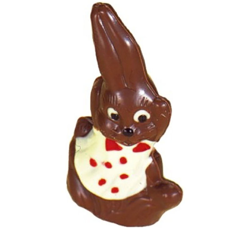 Chocolate World Hollow Figure Moulds - H293 - Hare Girl 130mm - 130x68x35.5mm