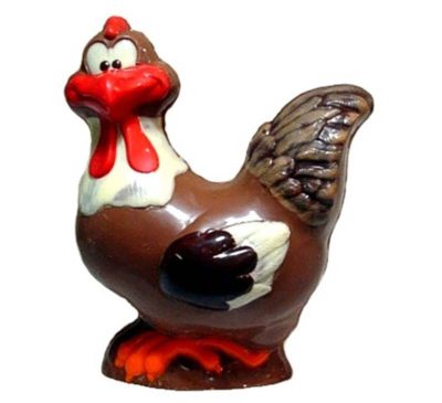 Chocolate World Hollow Figure Moulds - H331008/C - Chicken 205mm - 205x168x111mm