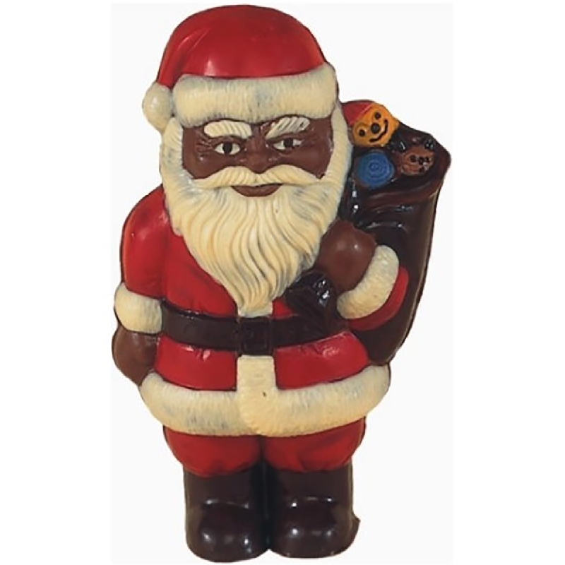 Chocolate World Hollow Figure Moulds - H441002/A - Santa Claus With Bag 92mm - 92x59x39mm