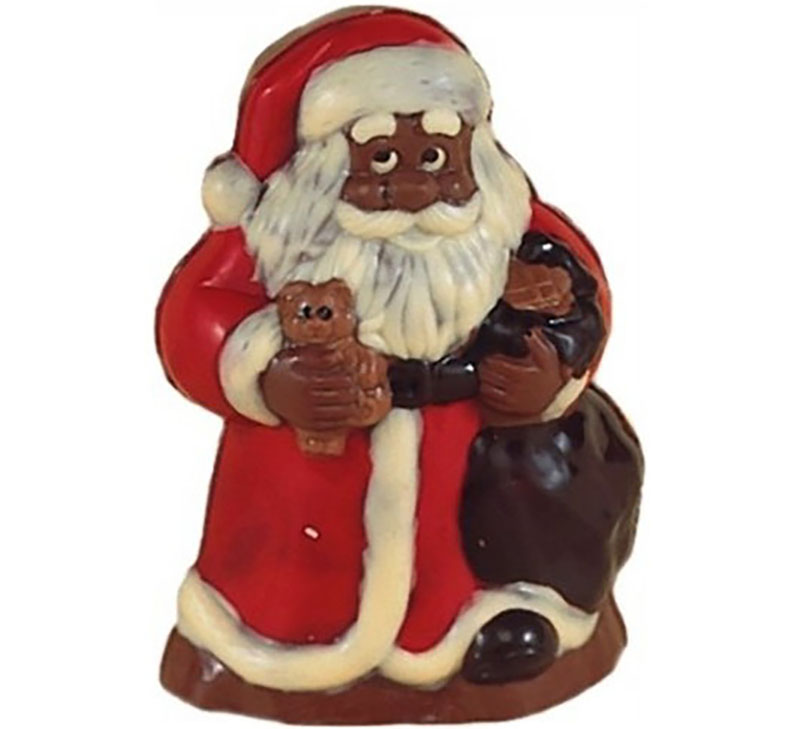 Chocolate World Hollow Figure Moulds - H441004/C - Santa Claus 150mm - 150x105x82mm