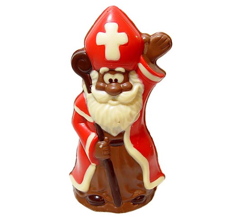 Chocolate World Hollow Figure Moulds - H441013/C - St Nicholas Waves 200mm - 200x99x89mm