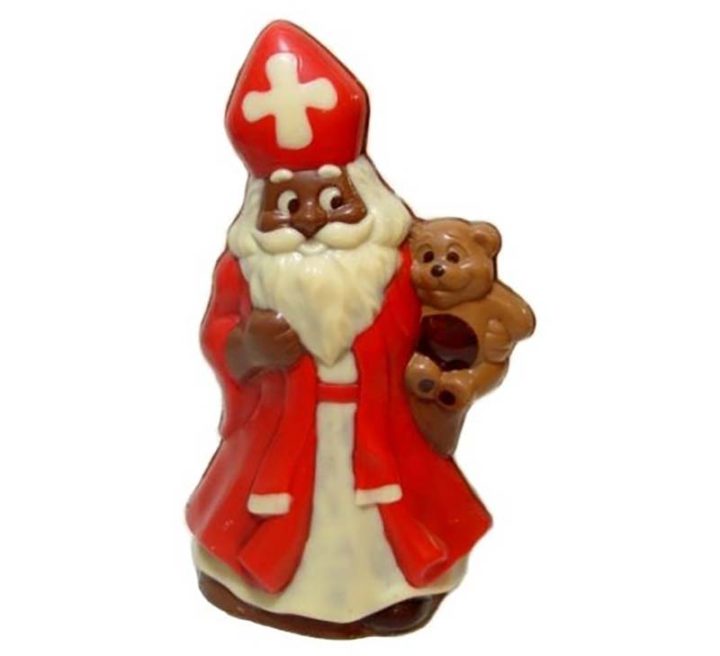 Chocolate World Hollow Figure Moulds - H441019/C - Saint Nicolas 190mm - 190x110x94mm