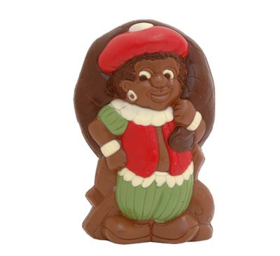 Chocolate World Hollow Figure Moulds - H441036/C - Pete With Bag 206mm - 206x134x91mm