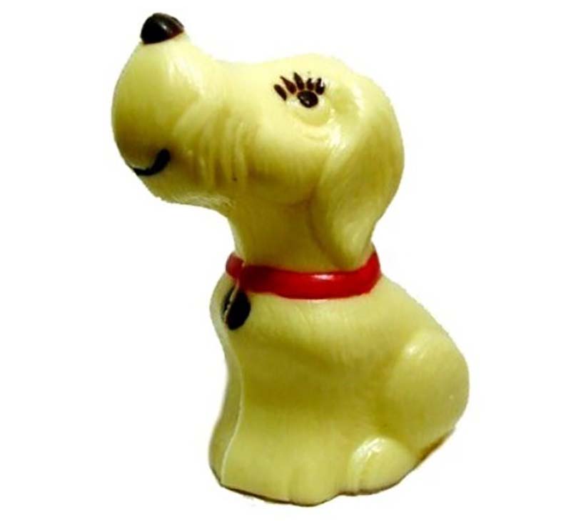 Chocolate World Hollow Figure Moulds - H534 - Dog 105mm - 105x92x51mm