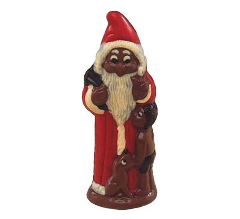 Chocolate World Hollow Figure Moulds - H548 - Santa Claus 225mm - 226x85x66.5mm