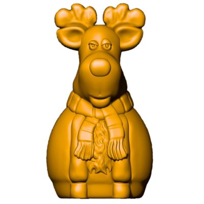Chocolate World Hollow Figure Moulds - H551070/C - Moose 160mm - 160x93x93mm