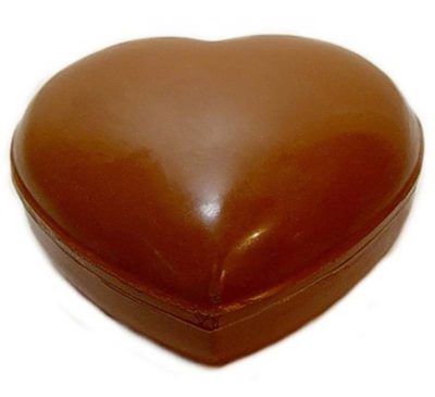 Chocolate World Hollow Figure Moulds - H646 - Bonboniere Heart 100mm - 100x93x57mm