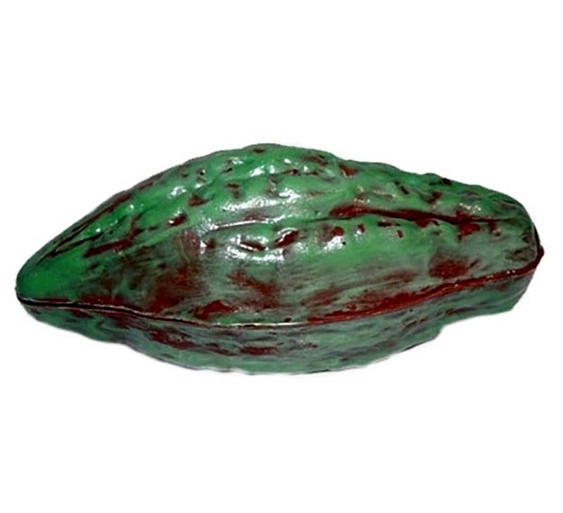 Chocolate World Hollow Figure Moulds - H661059/B - Cocoa Bean 130mm - 129x53x55mm
