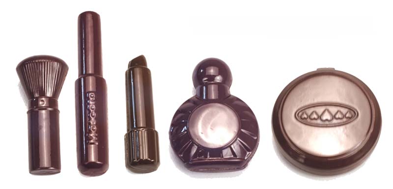 Chocolate World Hollow Figure Moulds - H661070/A - Make Up Set 84mm - N/Ax64x27mm