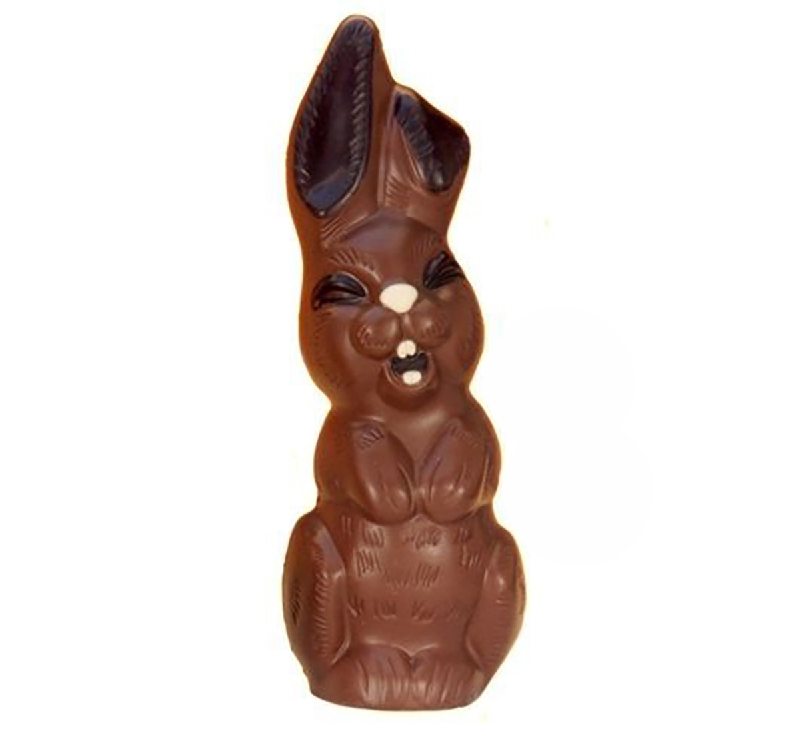 Chocolate World Hollow Figure Moulds - H817 - Laughing Hare 120mm - 120x45x51mm
