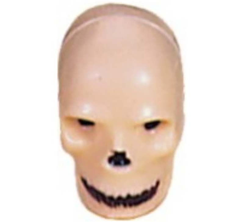 Chocolate World Hollow Figure Moulds - H931 - Chocolate Mold Halloween Skull 70mm - 70x45.5x63mm