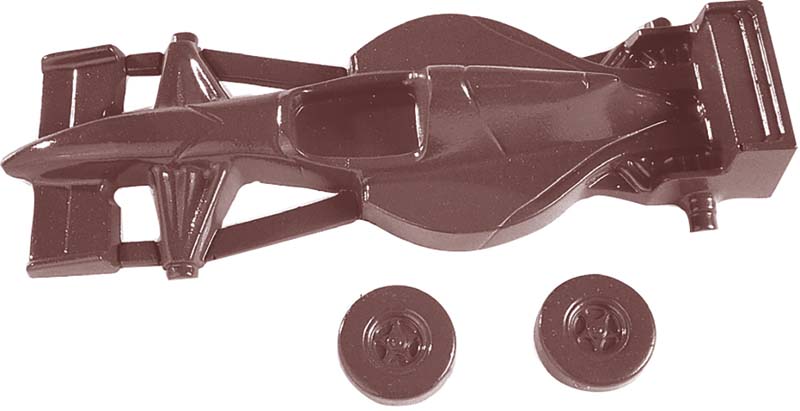 Chocolate World Frame Moulds - HA10187 - Race Car 200mm - 200x72xN/Amm