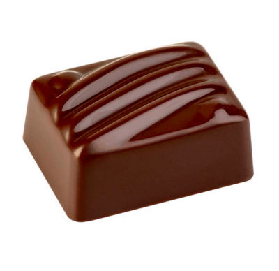 Hans Brunner Frame-Moulds - Rectangular praline - HB-0011-S - Dimensions: Length: 32 mm